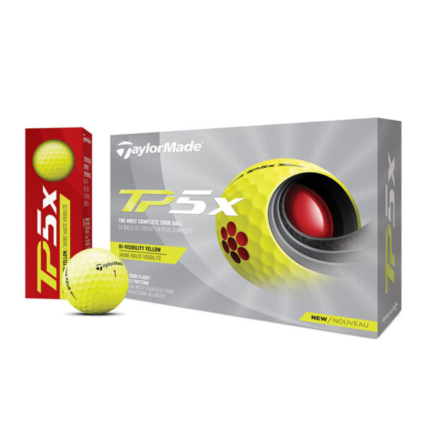 Bóng Golf TAYLORMADE TP5x Vàng [2021]