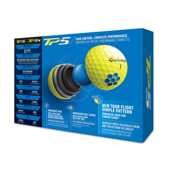 TaylorMade Việt Nam - Bóng TP5 Vàng