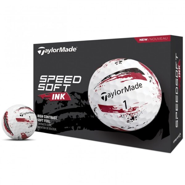 Bóng Golf SpeedSoft Red TaylorMade (2024)
